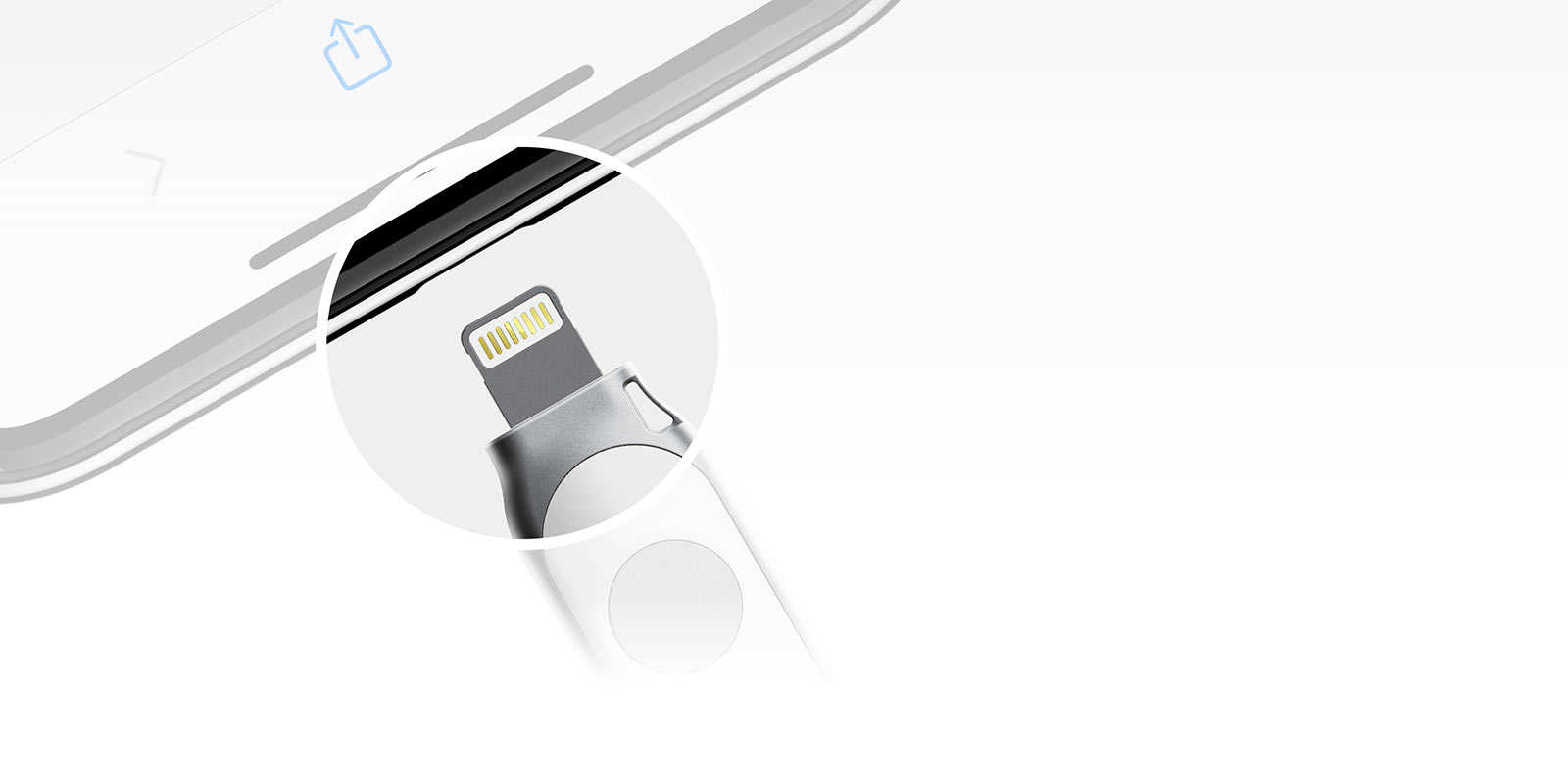 MFi Certified iePass FIDO with built-in Apple Lightning Connector