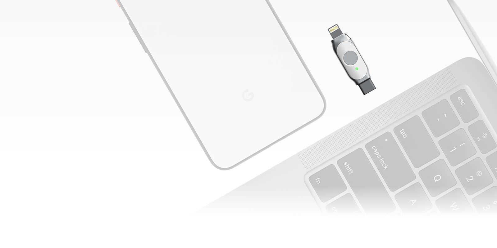 iePass FIDO USB Type-C connector for PCs and Android devices