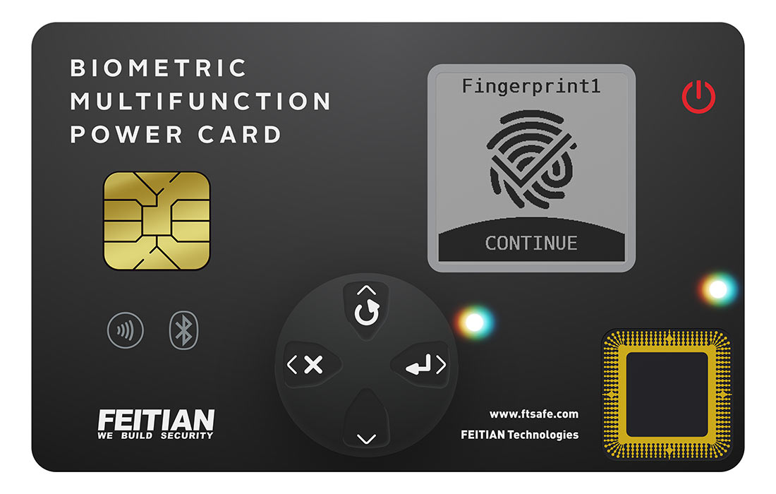 FEITIAN Biometric Multifunction Power Card