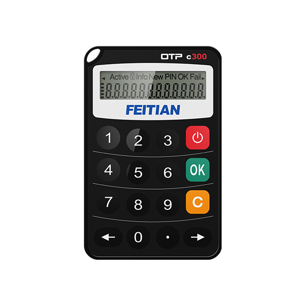 FEITIAN OTP c100 OATH Event-based [HOTP] 2FA Token